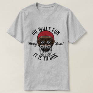 Cooler Biker Oh was für ein Spaß es ist zu fahren T-Shirt