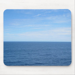 Cooler blauer Ozean Mousepad