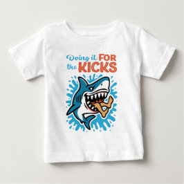 Cooler Blauhai für Kicks Baby T-shirt