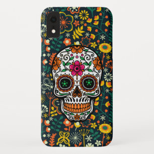 Cooler Blumenzucker Schädel Case-Mate iPhone Hülle