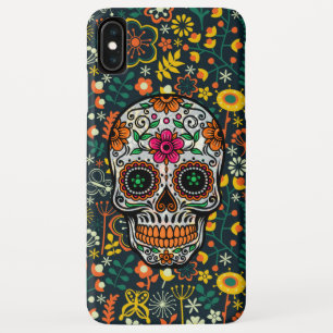 Cooler Blumenzucker Schädel Case-Mate iPhone Hülle