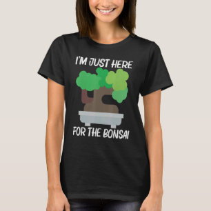 Cooler Bonsai für Männer Frauen Baum Pflanze Garte T-Shirt