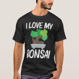 Cooler Bonsai für Männer Frauen Baum Pflanze Garte T-Shirt