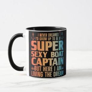 Cooler Bootsmann für Männer - Sail Pontoon Boati Tasse