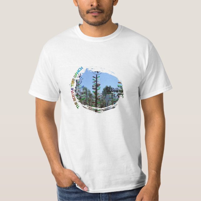 Cooler Bottle Tree Ranch T - Shirt! T-Shirt (Vorderseite)