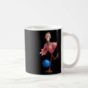 Cooler Bowling Flamingo Funny Shorebirds Lover Pla Kaffeetasse