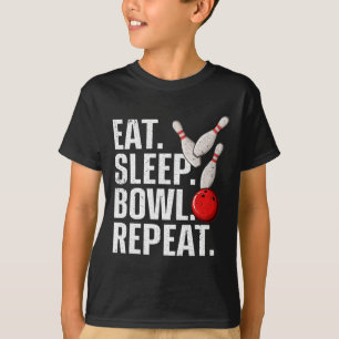 Cooler Bowling für Damen und Herren - Bowling-Liga T-Shirt