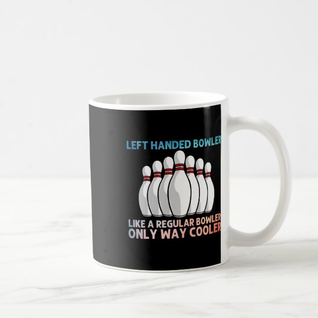 Cooler Bowling für Männer Bowling Teamsport Lea Kaffeetasse (Rechts)