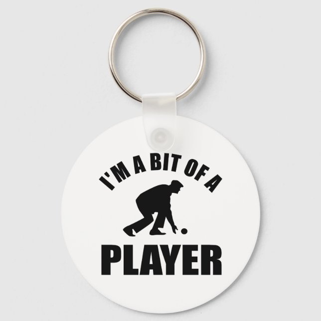 Cooler Bowling Schlüsselanhänger (Vorderseite)