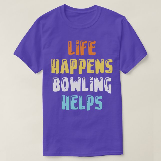 Cooler Bowling T-Shirt (Design vorne)
