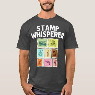 Cooler Briefmarken Für Männer Frauen Briefmarkensa T-Shirt