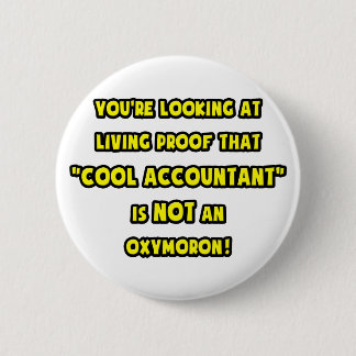 Cooler Buchhalter ist kein Oxymoron Button