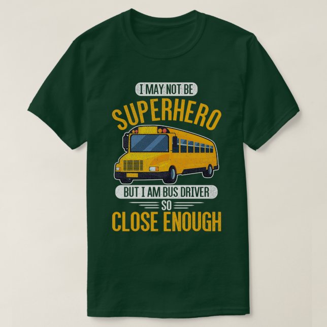 Cooler Busfahrer Design Angebot ich bin ein Bus Dr T-Shirt (Design vorne)