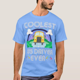 Cooler Busfahrer je Schulbusfahrer T-Shirt