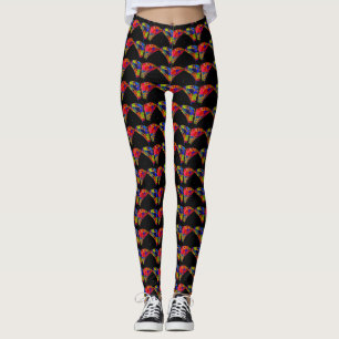 Cooler Butterfly-Stil Leggings