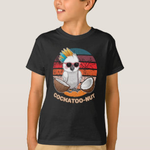 Cooler Cacatoo-Nuss T-Shirt
