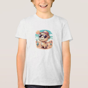 Cooler Camel-T - Shirt - Niedlicher WüstenCartoon 