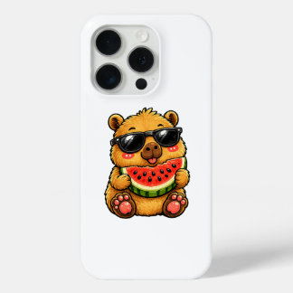 Cooler Capybara Wassermelone Sommer Case-Mate iPhone Hülle