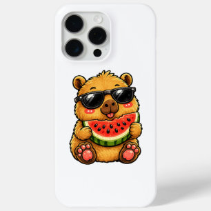 Cooler Capybara Wassermelone Sommer Case-Mate iPhone Hülle