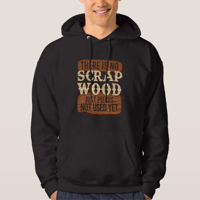 Cooler Carpenter ohne Schrott Hoodie (Vorderseite)
