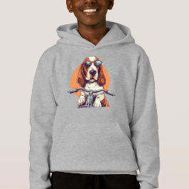 Cooler Cartoon-Basset-Hobby-T - Shirt