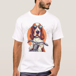 Cooler Cartoon-Basset-Hobby-T - Shirt