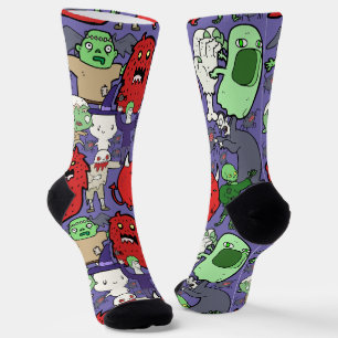 Cooler Cartoon Socken