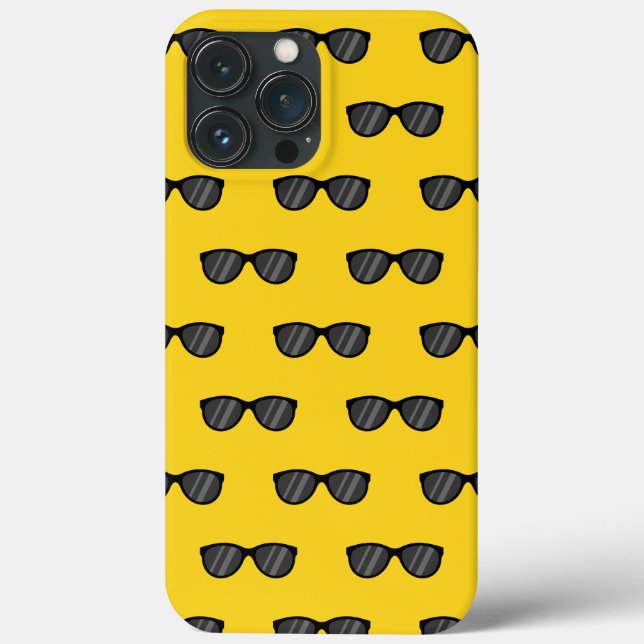 Cooler Cartoon Sonnenbrille Case-Mate iPhone Hülle (Rückseite)