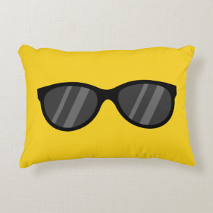 Cooler Cartoon Sonnenbrille Dekokissen