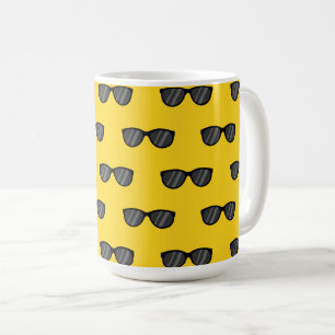 Cooler Cartoon Sonnenbrille Kaffeetasse