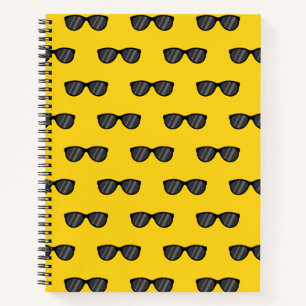 Cooler Cartoon Sonnenbrille Notizbuch