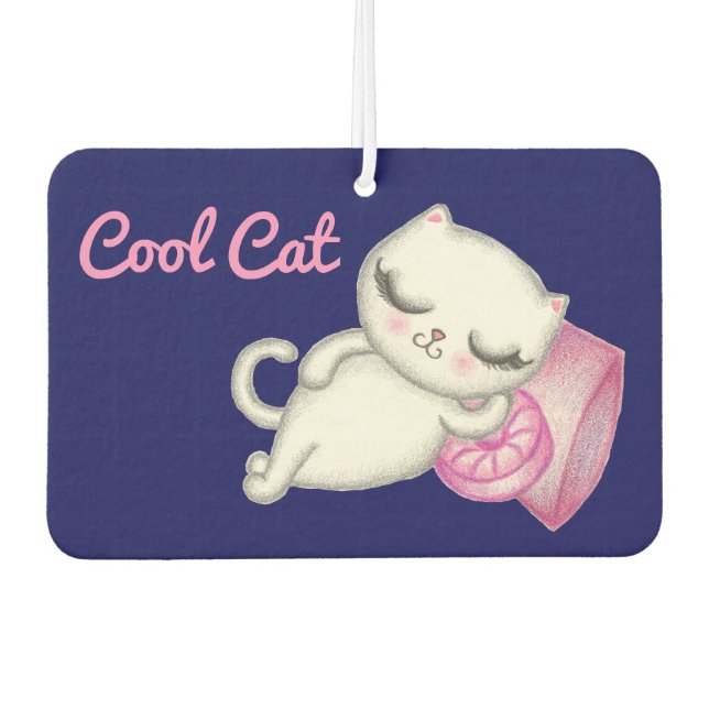Cooler Cat Air Freshener Autolufterfrischer (Vorderseite)
