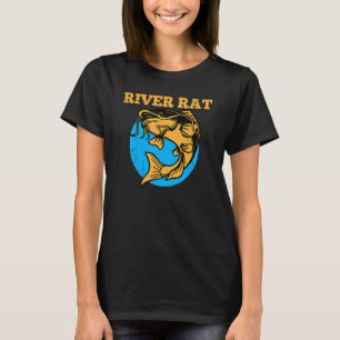 Cooler Catfish Fang im Catfish River T-Shirt