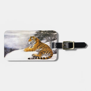 Cooler chinesischer flaumiger gepäckanhänger