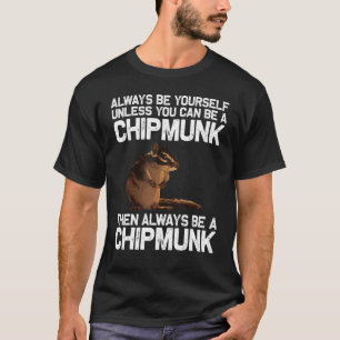 Cooler Chipmunk für Damen und Herren Eichhörnchen  T-Shirt