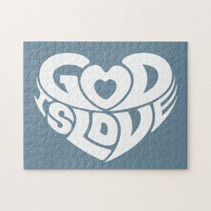 Cooler christlicher Gott ist Puzzle