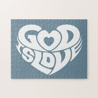 Cooler christlicher Gott ist Puzzle