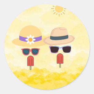 Cooler Circle Sticker