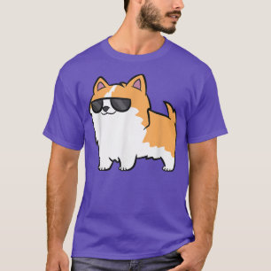 Cooler Corgi Hund mit Sonnenbrille Cool Corgi T-Shirt