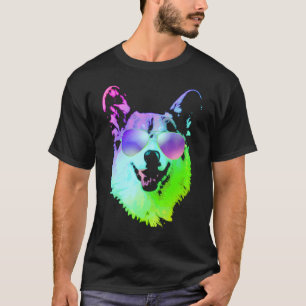 Cooler Corgi mit Sonnenbrille T-Shirt