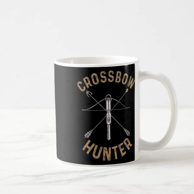 Cooler Crossbow for Men Women Archery Arrow Bow Ja Kaffeetasse (Rechts)