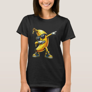 Cooler Dab Banana Niedlicher ab Früchte Lover Männ T-Shirt