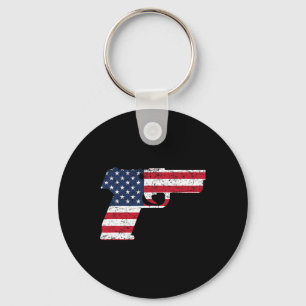 Cooler Dabbing-Junge 4. Juli Amerikanische Flagge Schlüsselanhänger