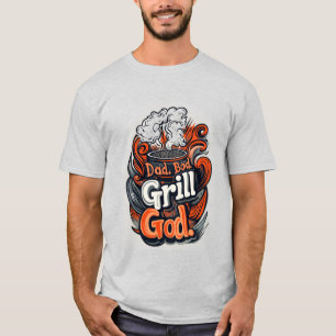 Cooler Dad Körper grill bbq T-Shirt