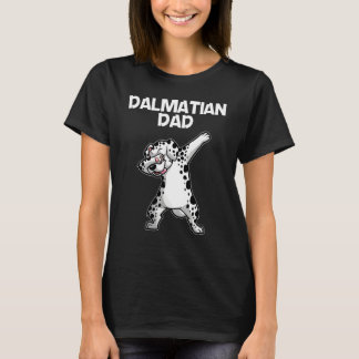 Cooler Dalmatiner für Papa Vater Dalmatiner Hip Ho T-Shirt
