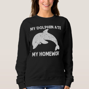 Cooler Delfin Für Kinder Jungen Großer Tümmler Ani Sweatshirt
