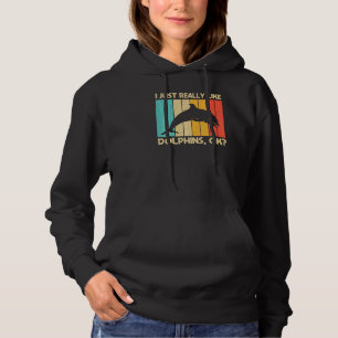 Cooler Delfin Für Männer Frauen Delfine Beluga Wal Hoodie