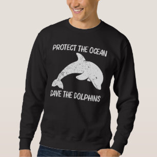 Cooler Delfin Für Männer Frauen Großer Tümmler Ani Sweatshirt