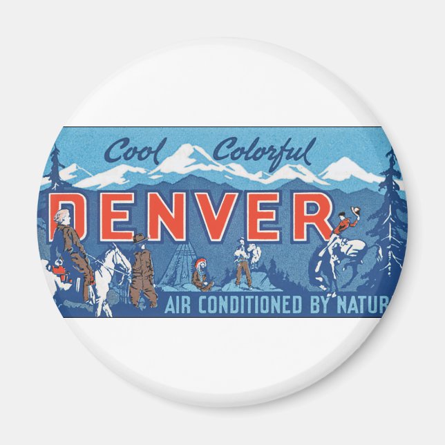 Cooler Denver Magnet (Vorne)