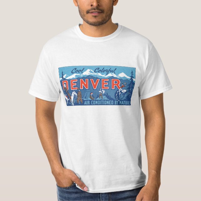 Cooler Denver T-Shirt (Vorderseite)